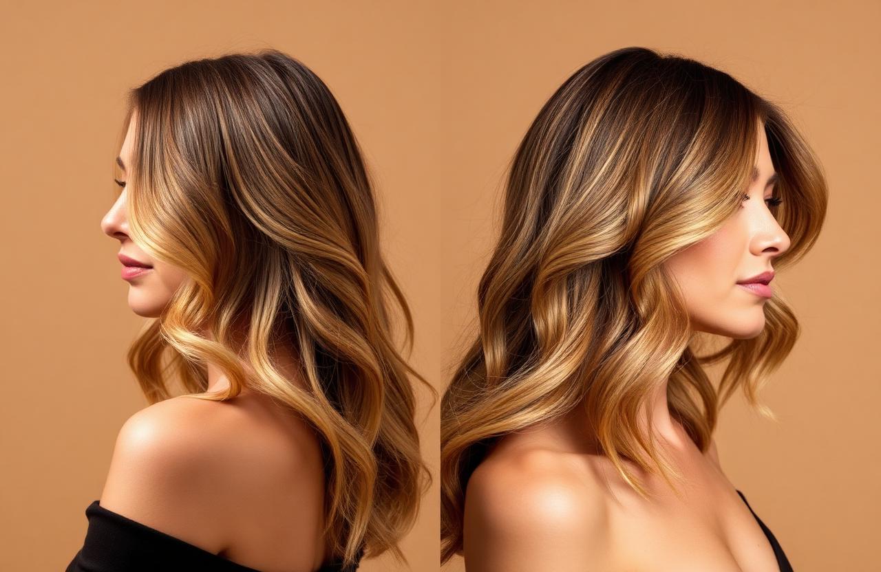Transformation balayage après